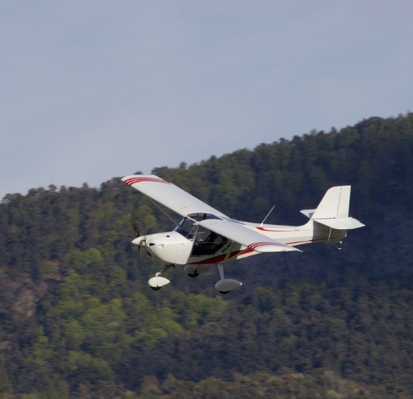 ulm pilot training in the mountains