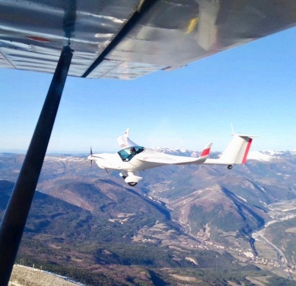 gliding experience on the mountains