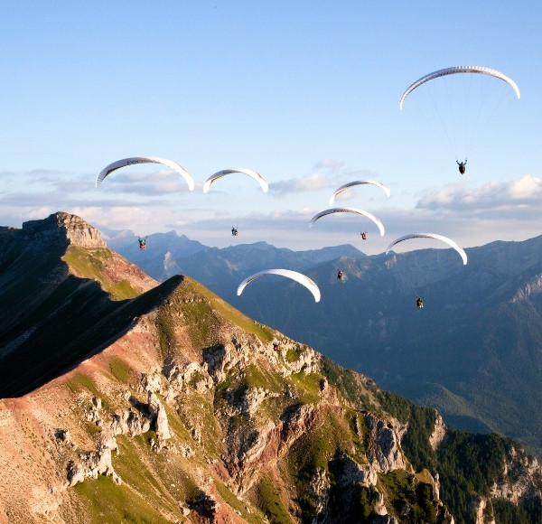 paragliding course in the Alps